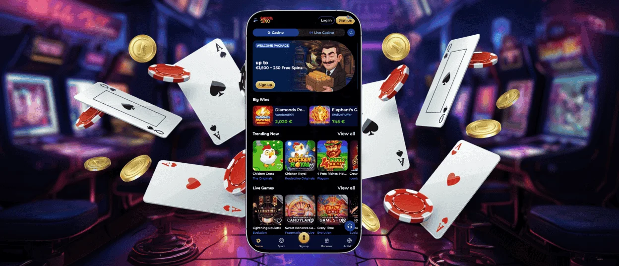 Ganstasino App iOS